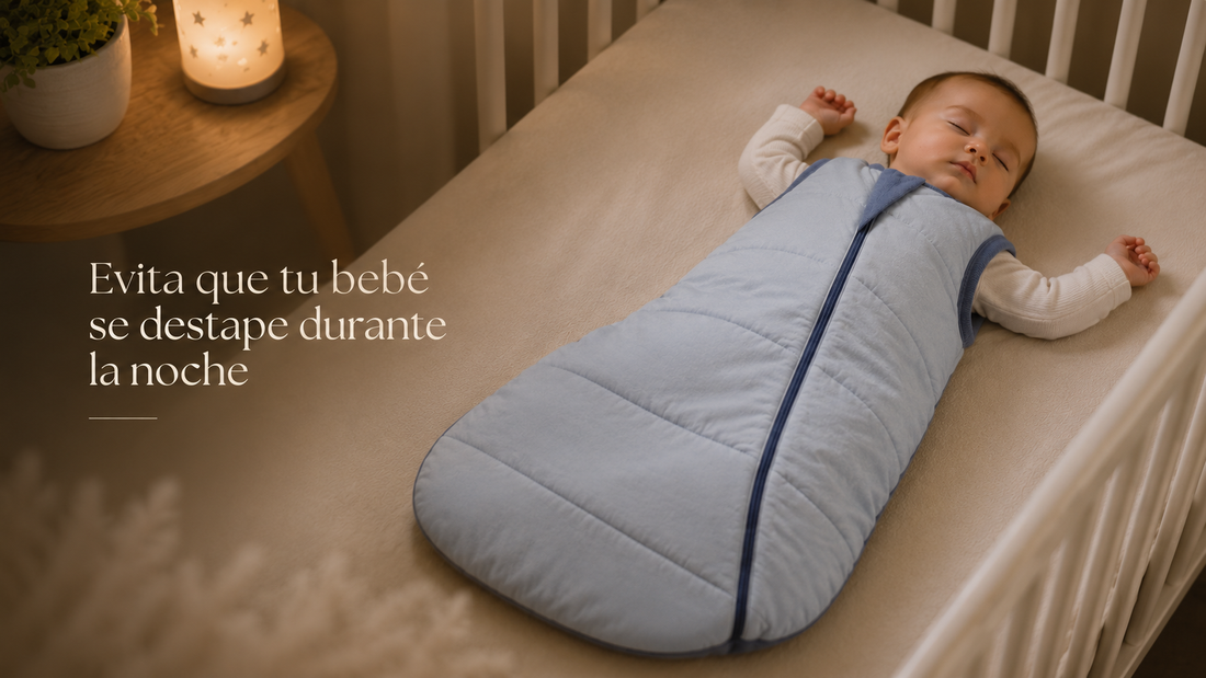 Cómo evitar que un bebé se destape al dormir