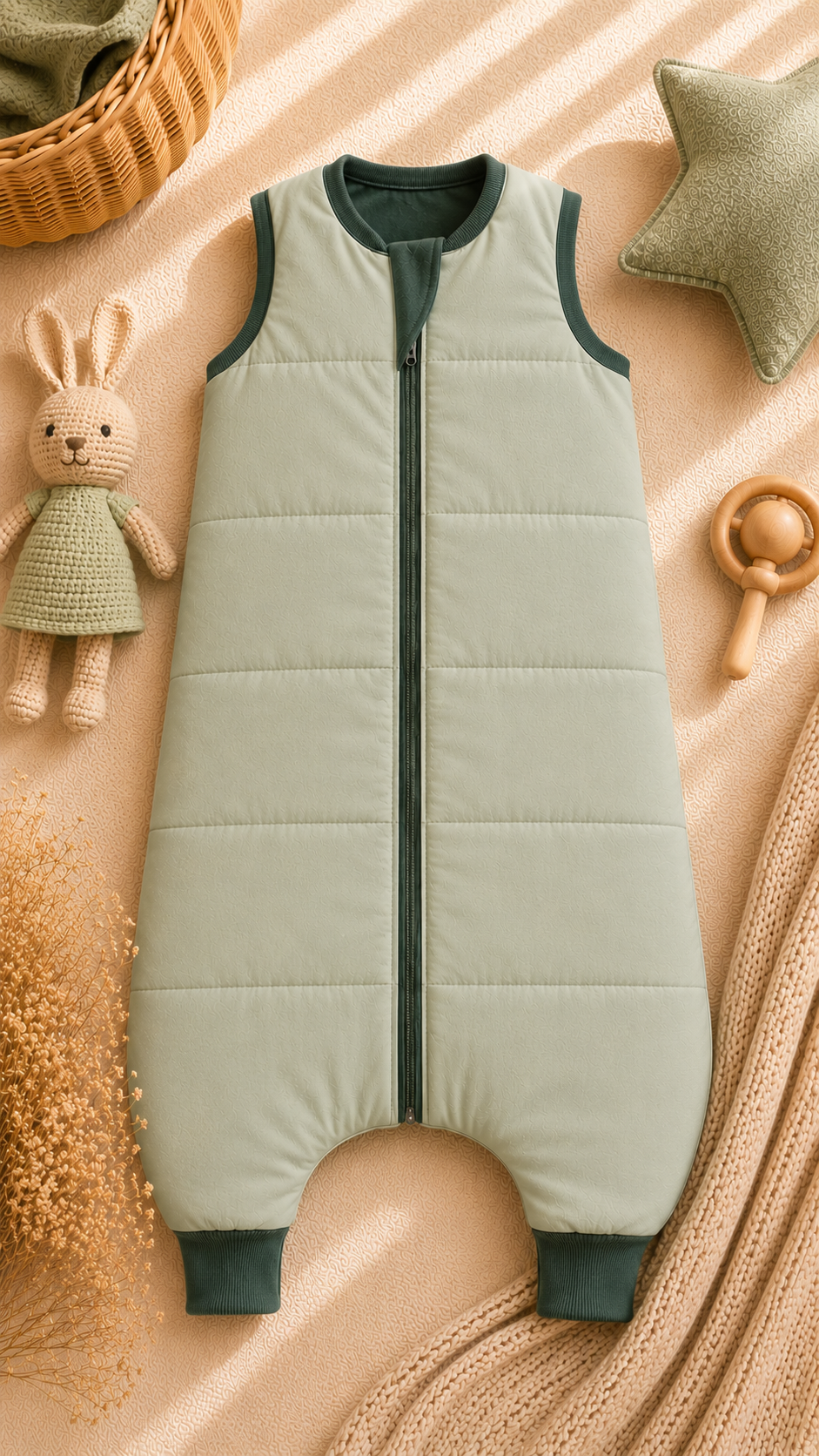 Sleeping Bebé Doble Faz - Modelo con Pies